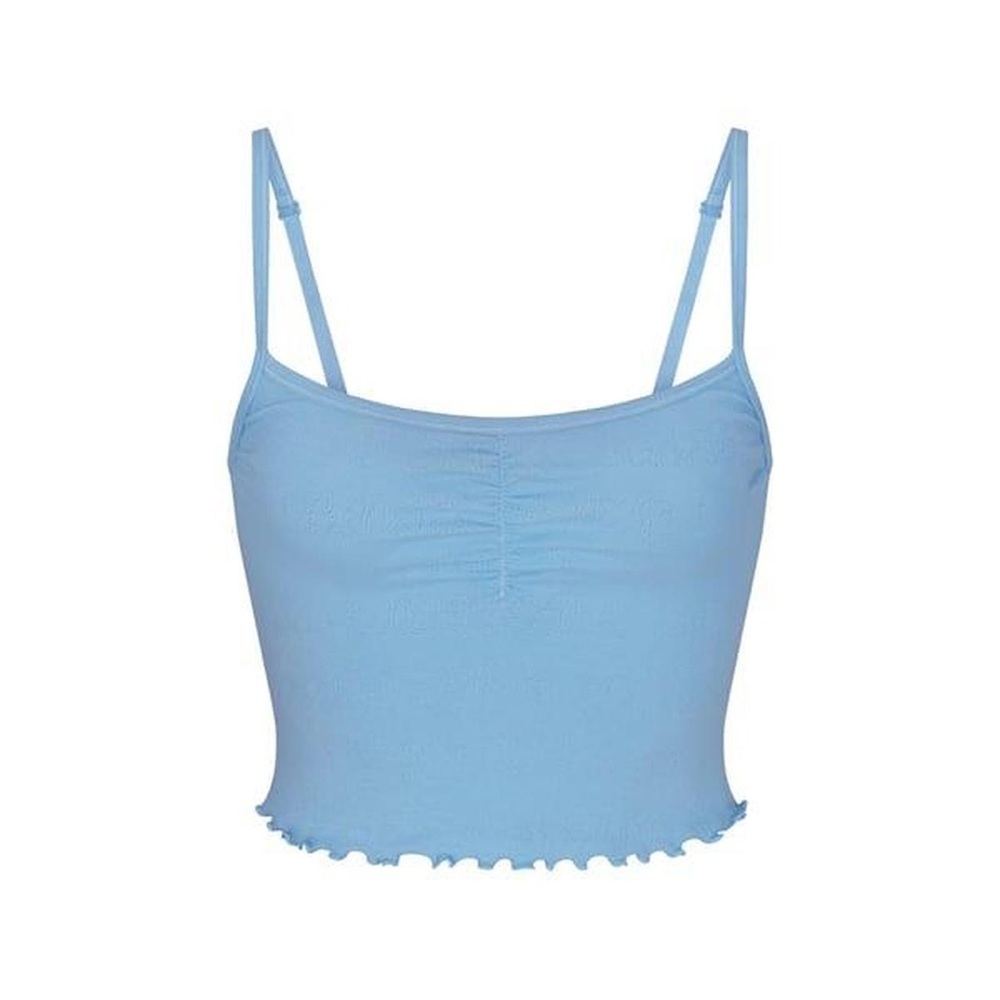 Skims Light Blue Pointelle Camisole Top